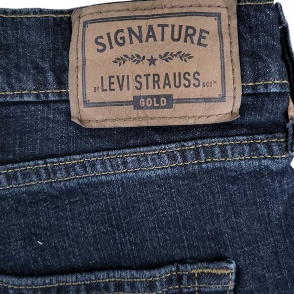 Levi Strauss Signature Men's Jeans Size 44 Gold Premium Flex Straight Leg NWT - Picture 4 of 6